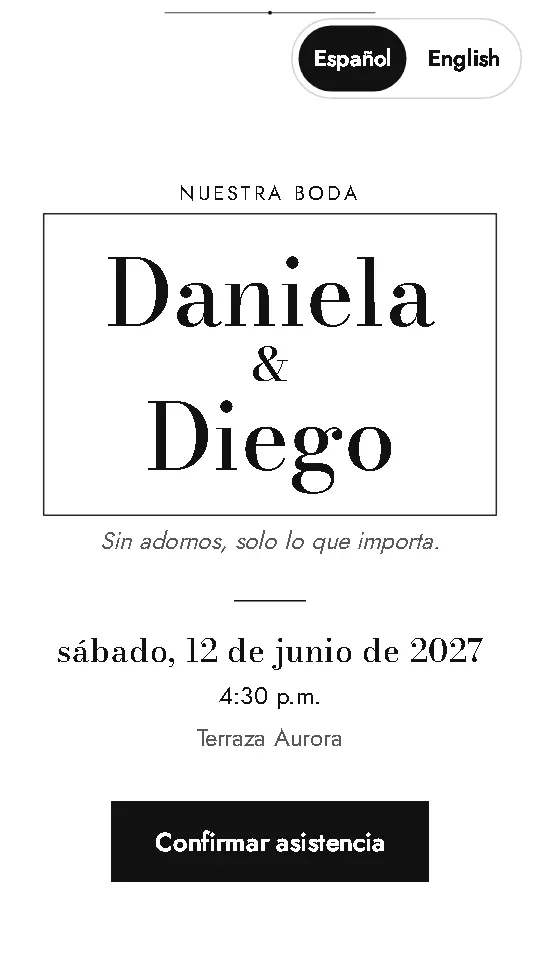 Blanco minimal