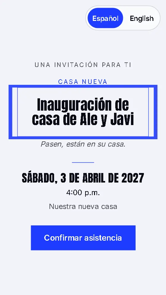 Casa nueva